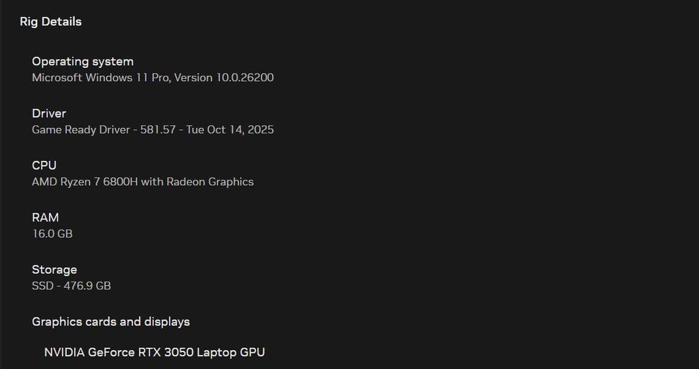 геймърски лаптоп Asus Rog Strix G513RC