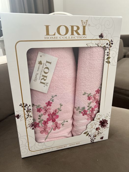 Набор из 2 полотенец, турецкие, LORI HOME COLLECTION