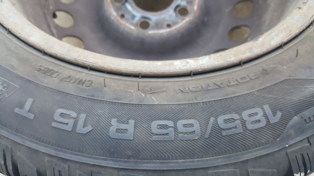 Зимни гуми с джанти Uniroyal и Kleber