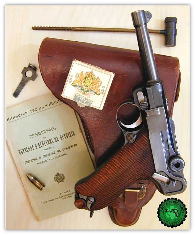 Препечат 1942 Пистолет Парабелум Люгер Reprint Bulgarian Luger manual