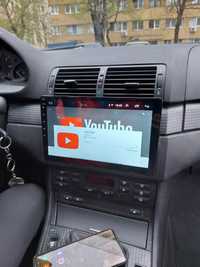 Navigatie Android BMW e46 Audi A4 A6 WiFi Waze YouTube BT GPS