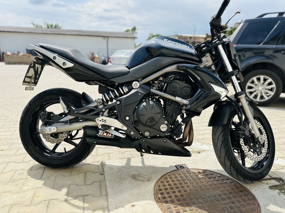 Kawasaki ER6n, 2009, evacuare IXIL