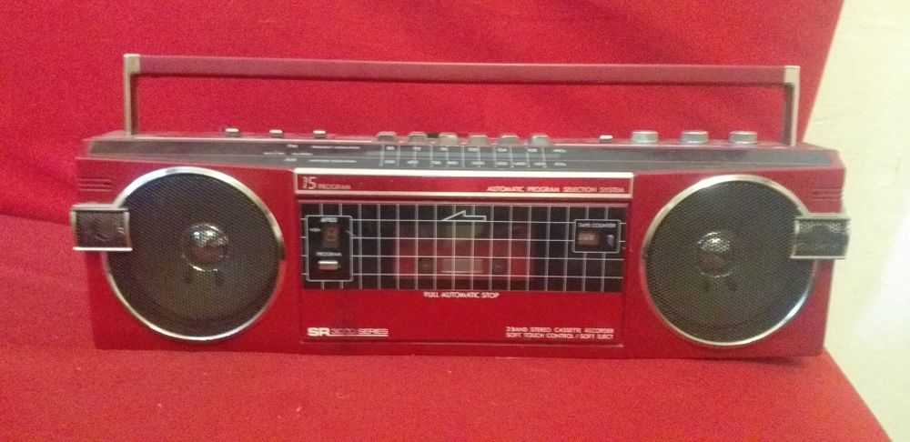 Radiocasetofon vintage Asahi