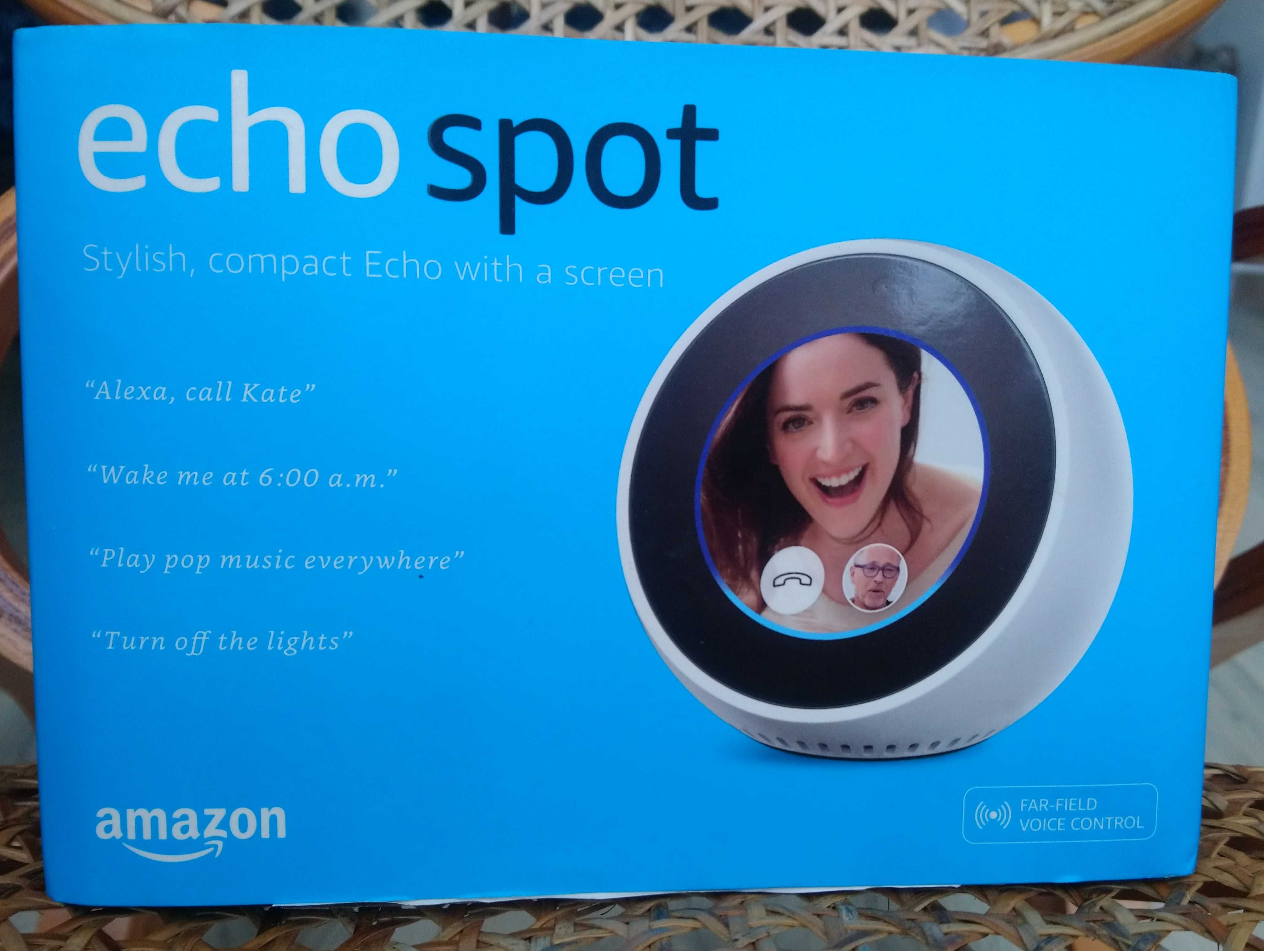 ALEXA Echo Spot Smart Assistent Amazon