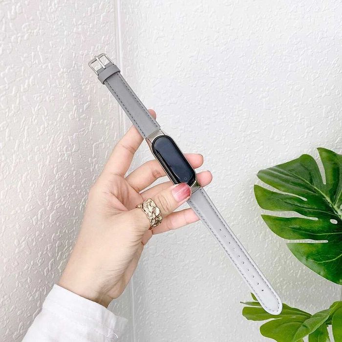 Curea piele bratara Xiaomi Mi Band 5 Mi Band 6 Amazfit Band 5 6