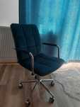Vând scaun birou culoare turcoaz