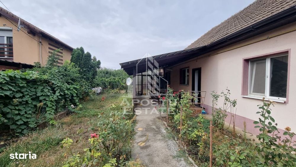 Casa individuala, curte generoasa, centrala proprie, sat Covaci