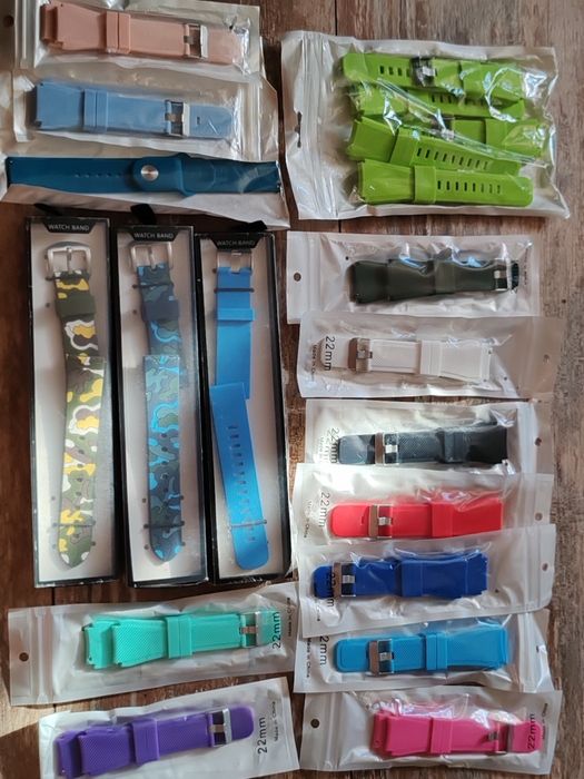 Curea smartwatch 22mm telescop quickrelease  silicon pt Samsung Huawei