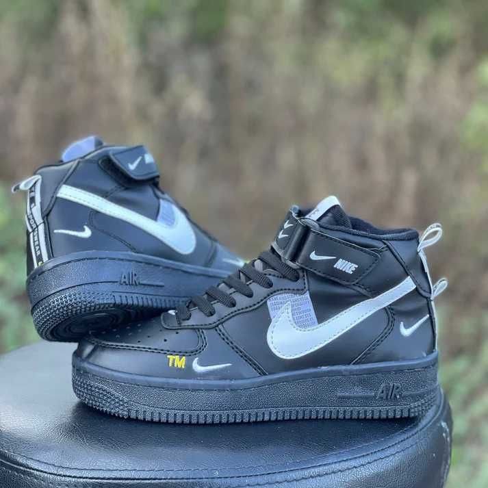 AF1 High TM Negru-Alb