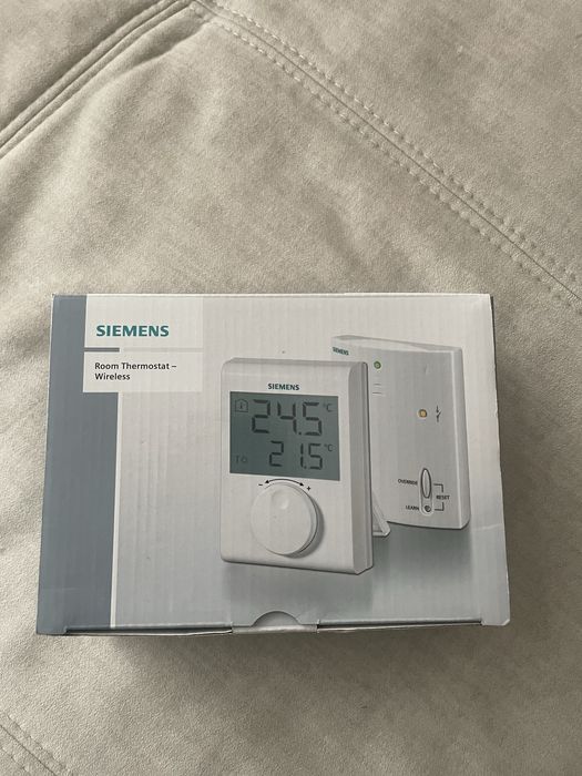Termostat RF SIEMENS, Wireless, neprogramabil, pentru centrala termice