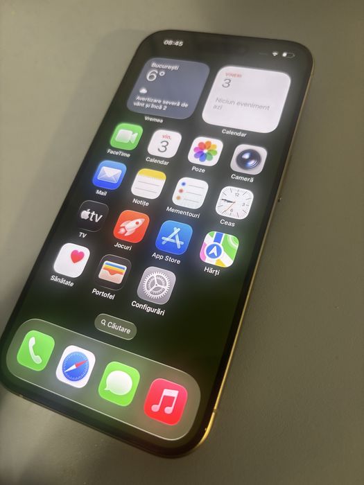Iphone 15 pro natural titanium pret fix