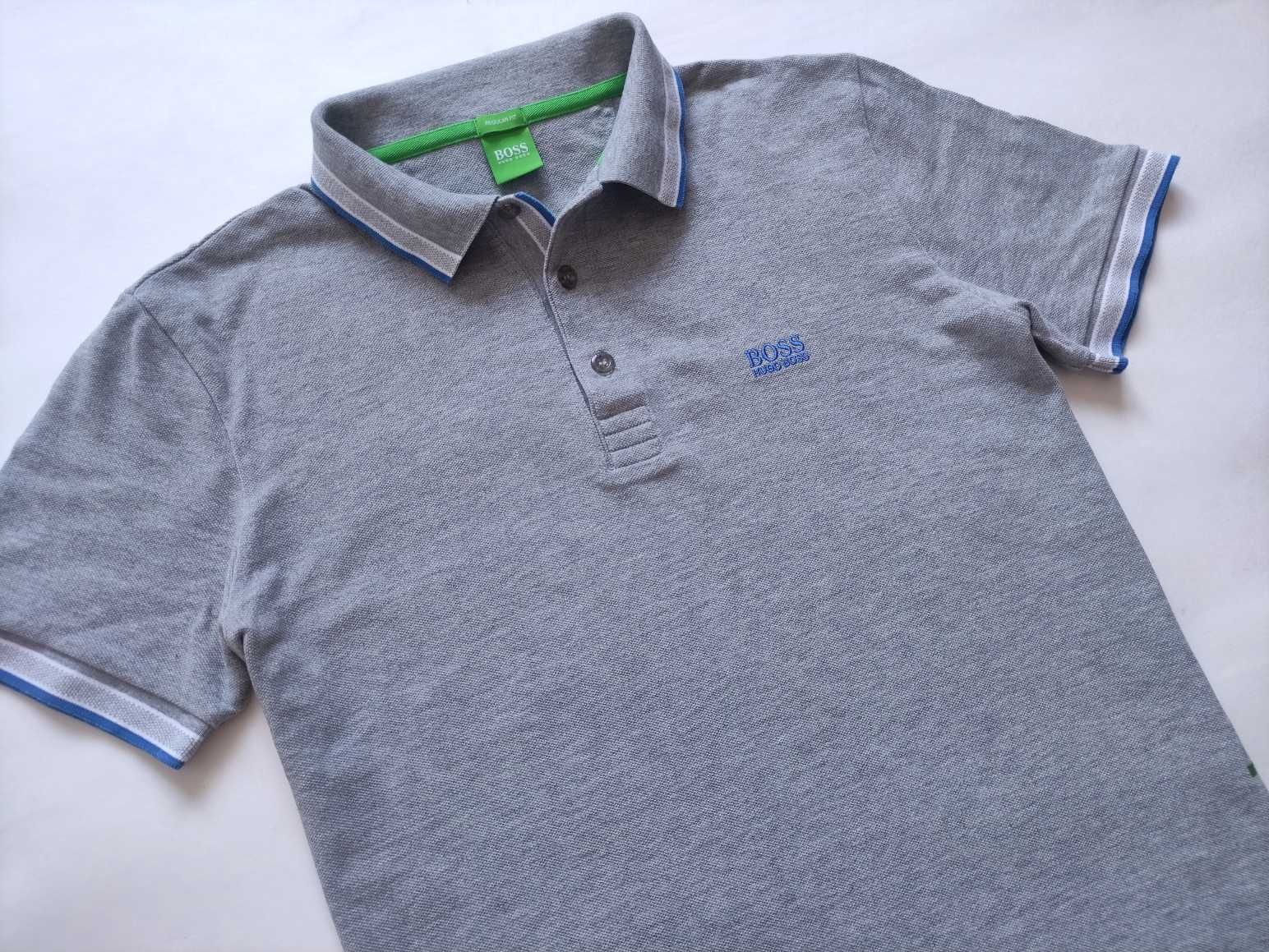 Hugo Boss Cotton Polo Shirt 2 бр. - L и М - оригинални мъжки тениски