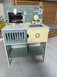 Clinica veterinara din lemn cu accesorii