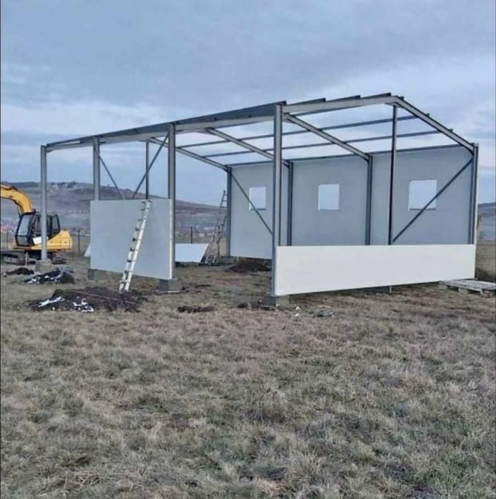 Vand structuri hale metalice schimb cu auto