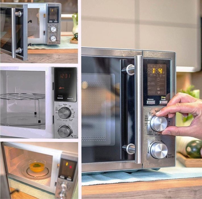 Микровълнова печка с грил Royalty Line RL-MWO-3805