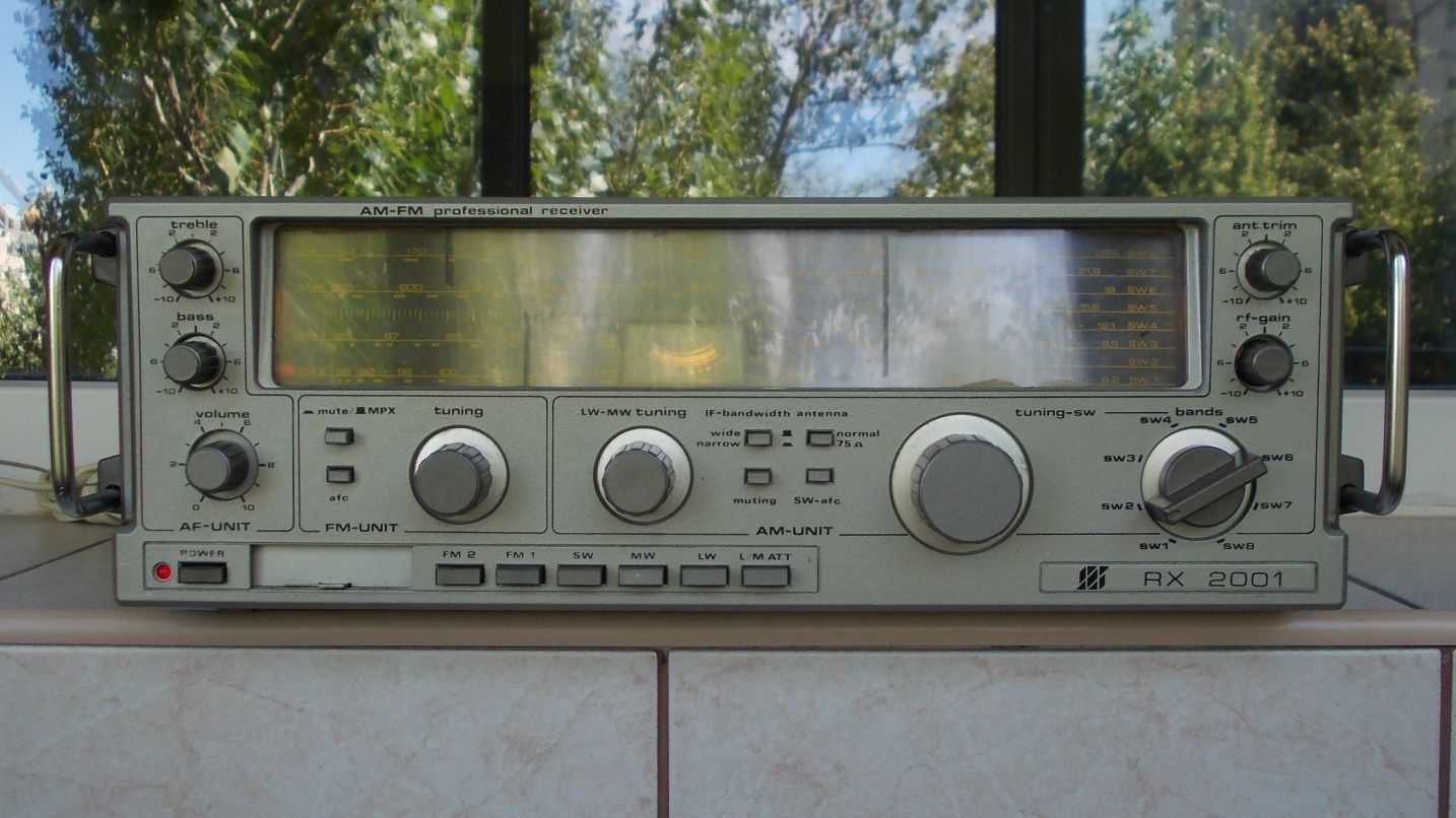 Receiver RX 2001 Professional,vintage 1985 IEI Romania