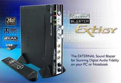 XP носталгия Creative Sound Blaster Extigy - първия USB Sound Blaster!