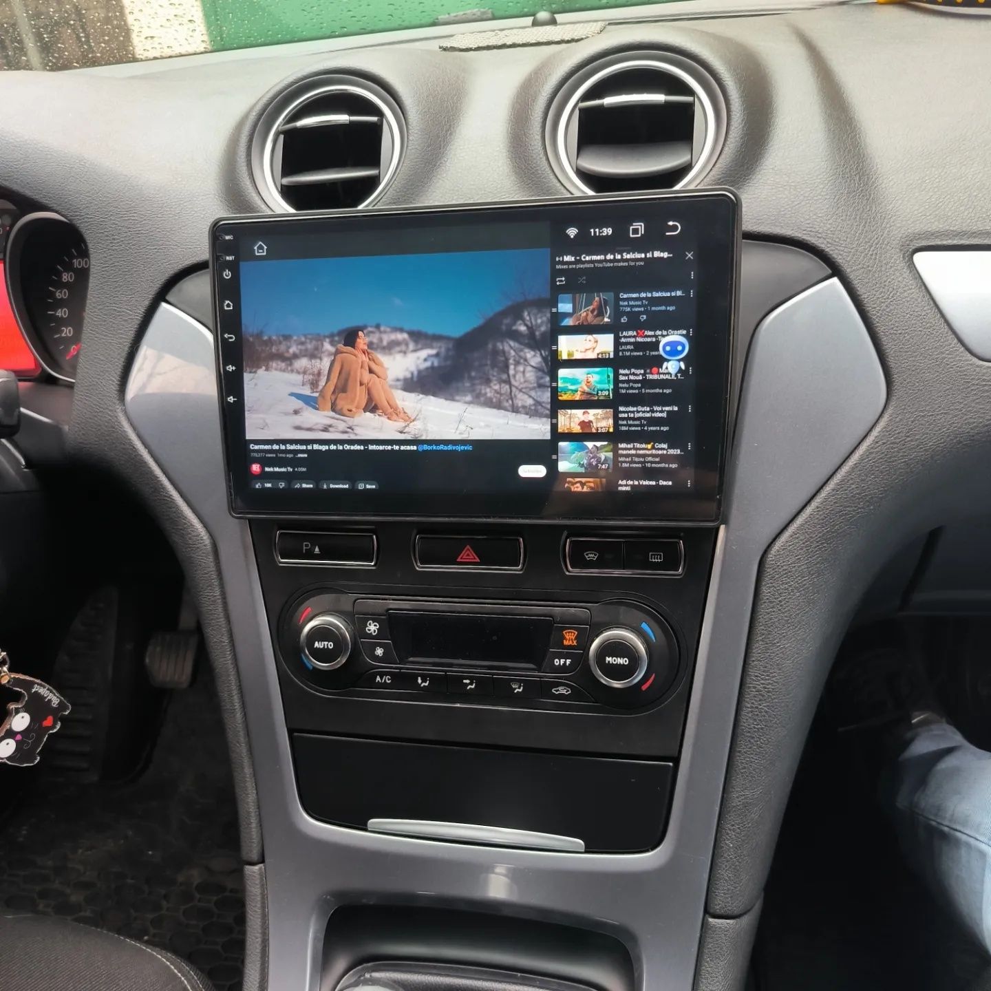 Navigatie Android Ford Mondeo Waze YouTube GPS USB