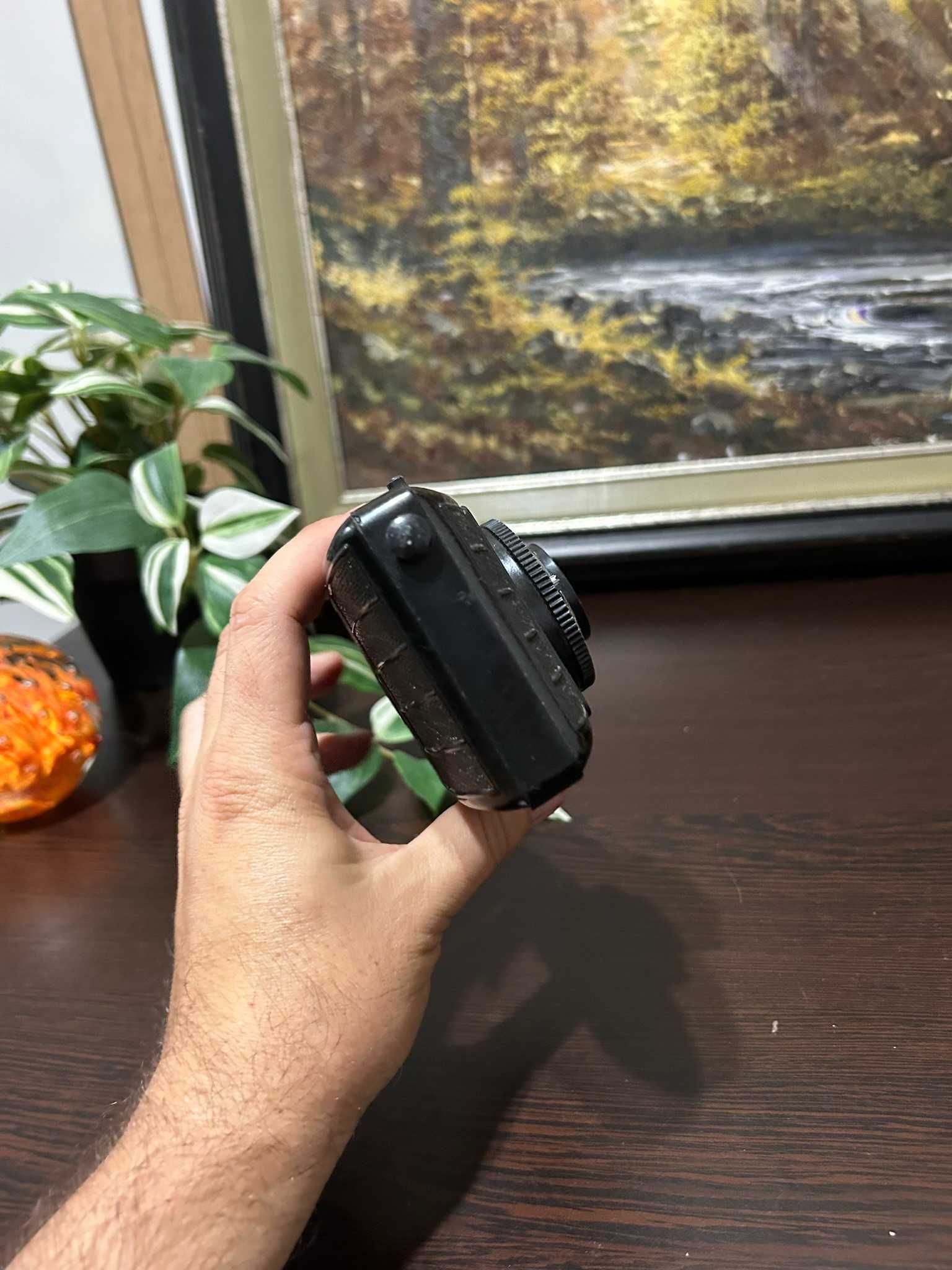 MA100 POUVA Start cu obiectiv infiletabil aparat photo vechi