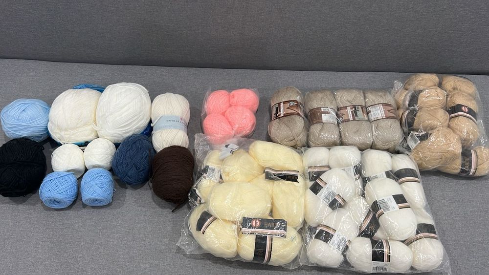 Пряжа есть новые есть старые