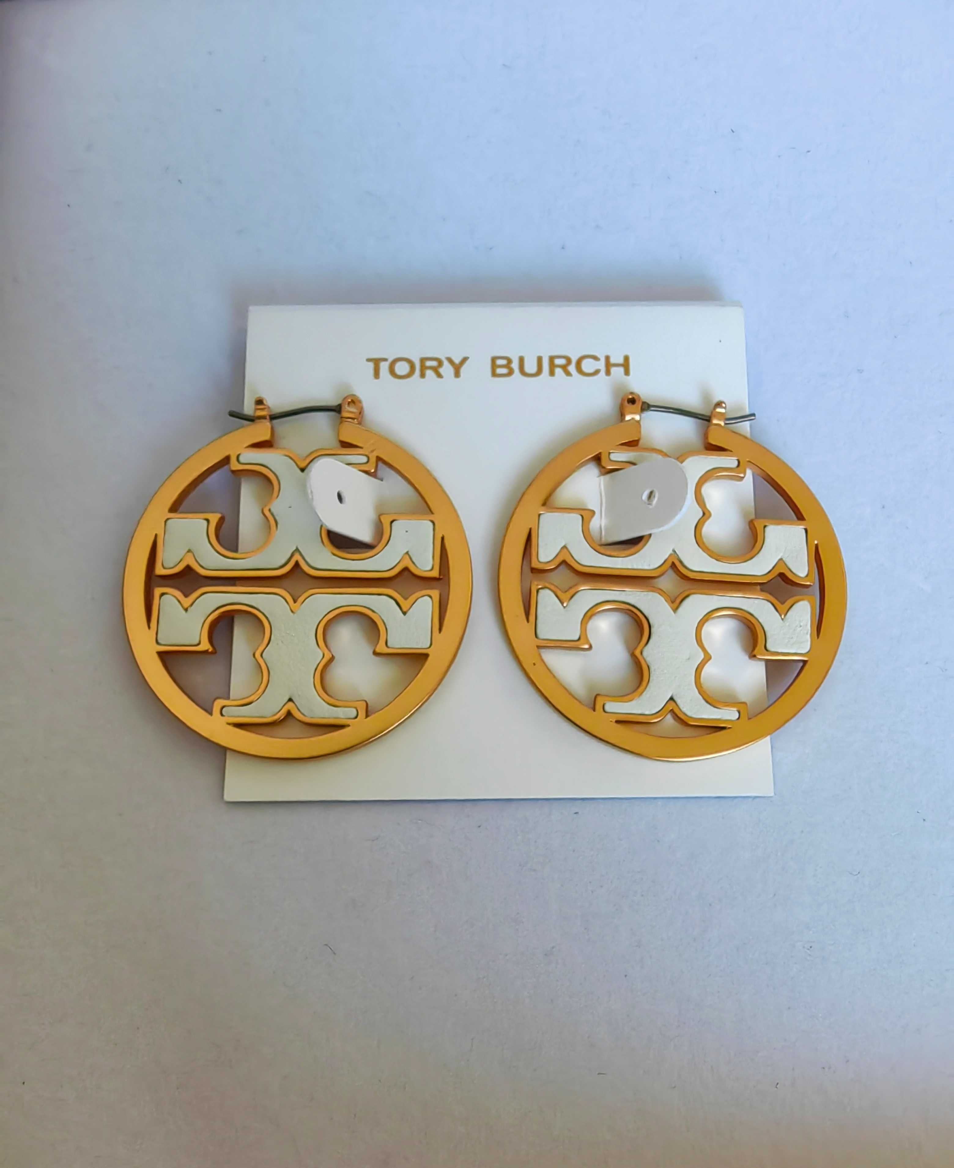 Обеци Tory Burch - Miller hoop earrings
