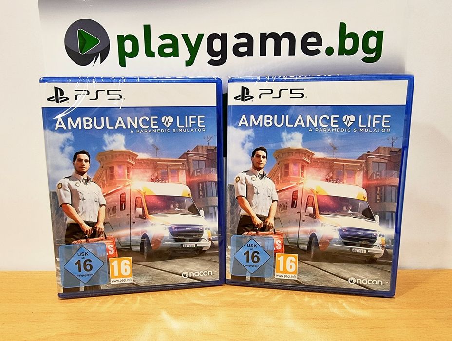 Чисто нова игра Ambulance Life A Paramedic Simulator за PS5