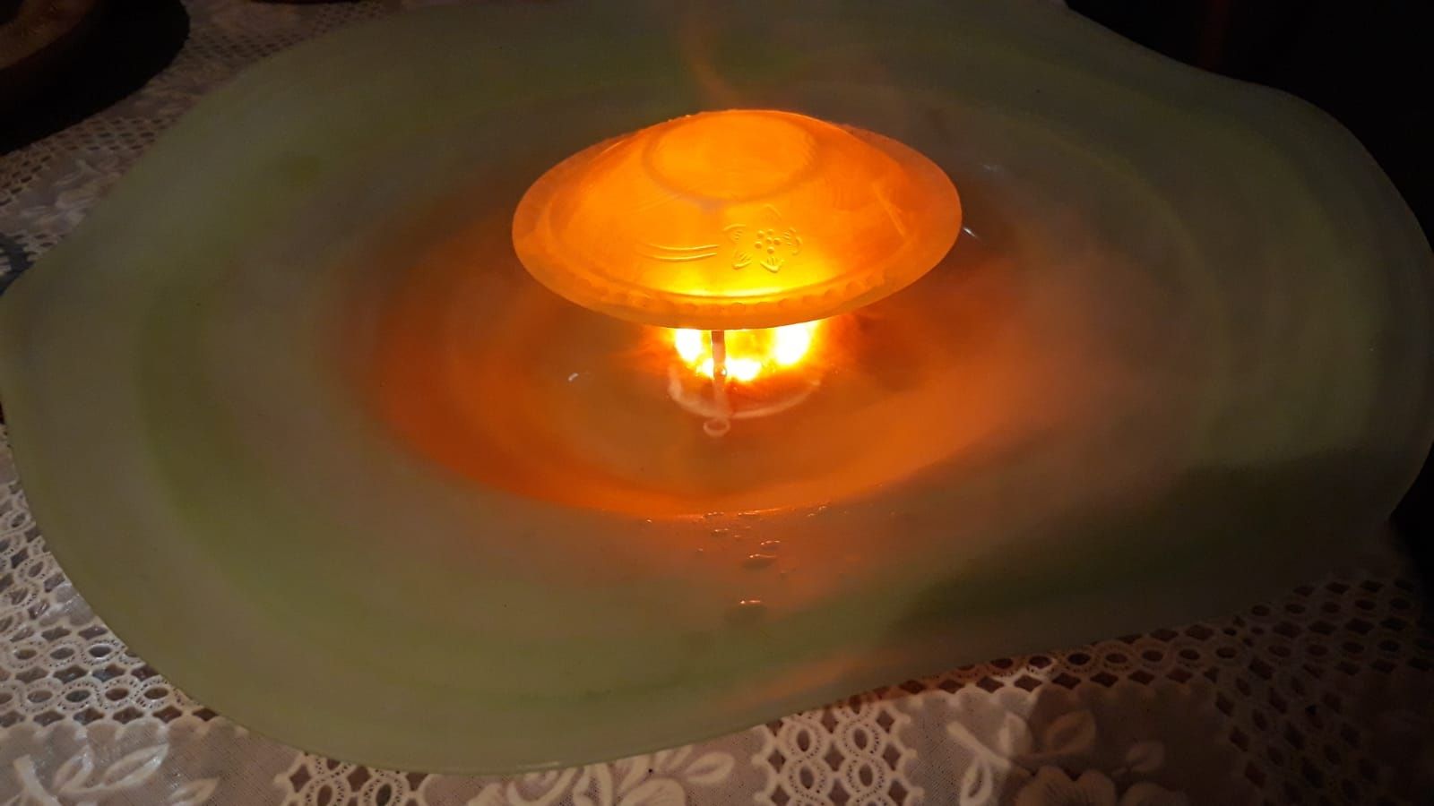 Vand lampa decorativa cu apa