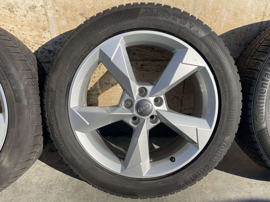 Jante Roți 19 Audi Q3 VW Tiguan Skoda Kodiaq Anvelope iarna 235 50 R19