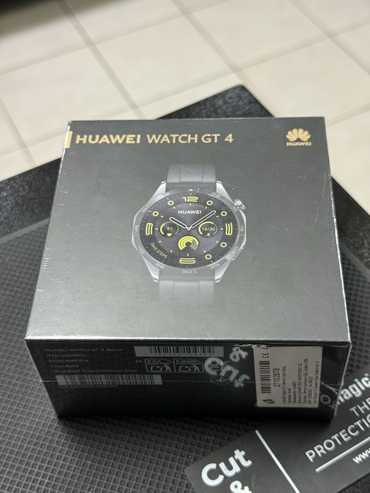 Huawei Watch GT 4,Black,46mm *ЧистоНов*2г Гаранция*