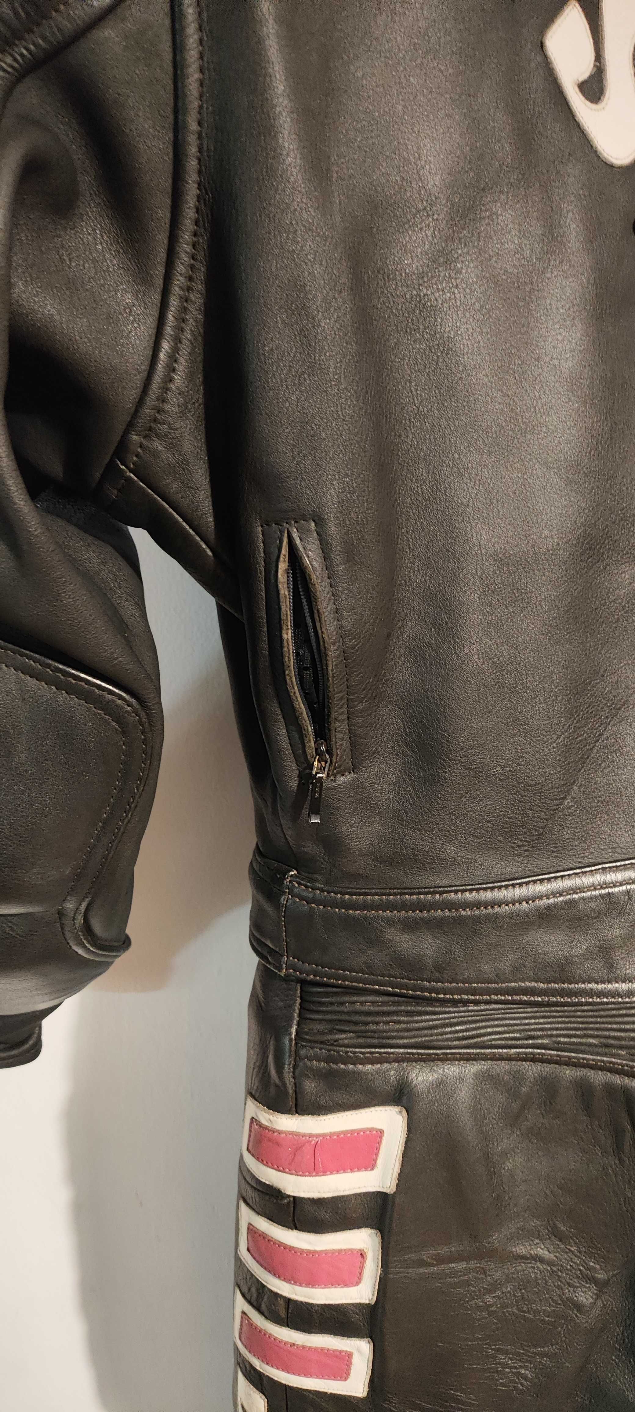 Combinezon Moto de Piele 2 piese IXS - Marimea 42 (S)