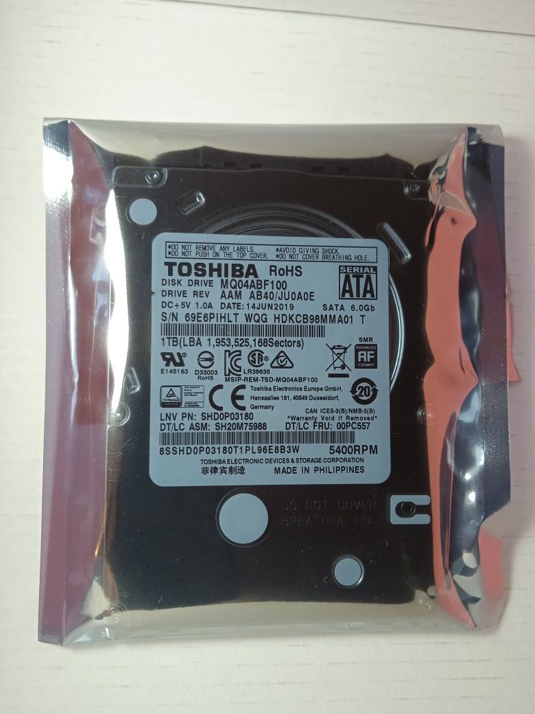 Жесткий диск HDD 1TB