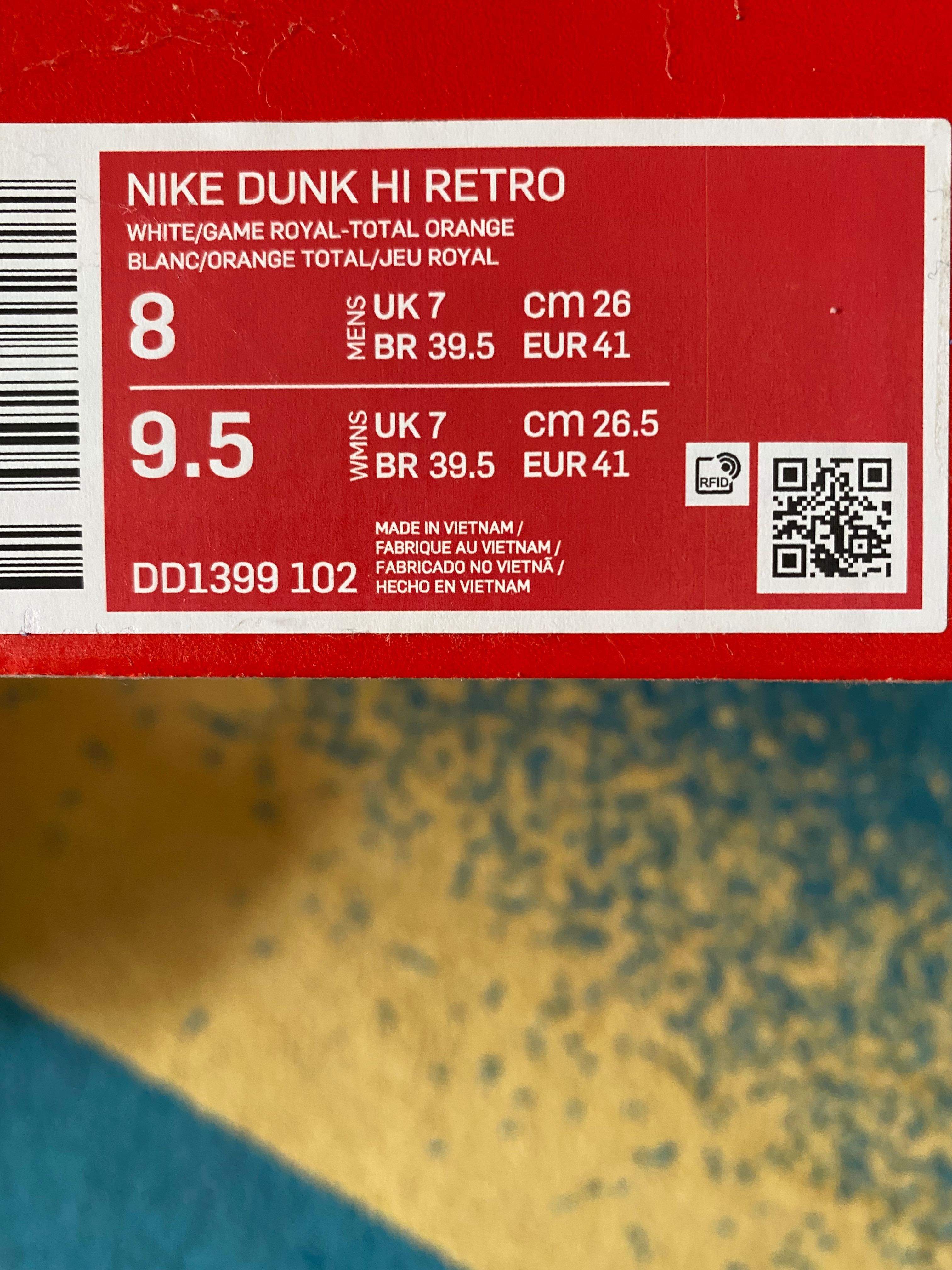 Nike Dunk Game Royal