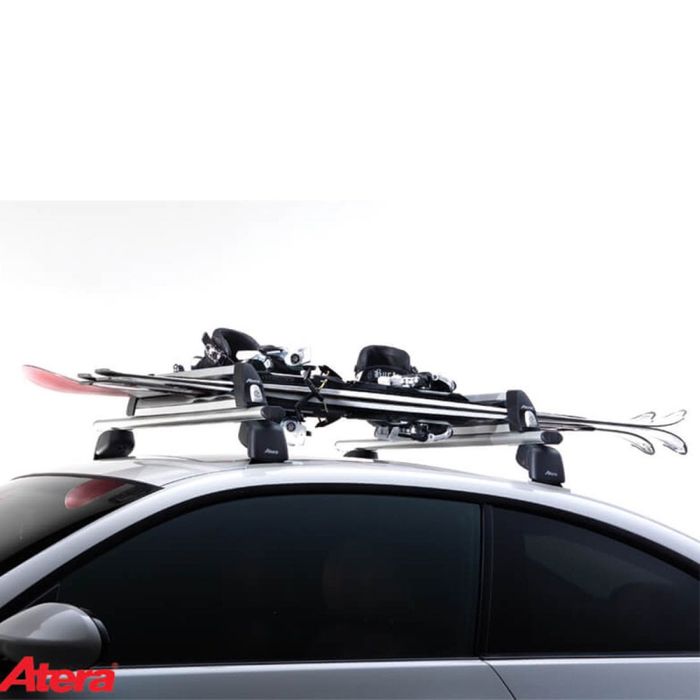 Напречни греди Atera Signo за Mercedes CLS и ски багажник Atera Nova 6