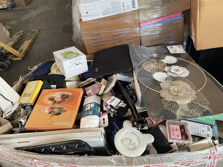 Marfa mixta de bazar/piata