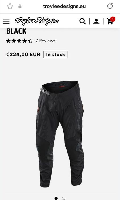 Vand pantaloni moto, atv, mtb Troy Lee Designs Scout  NOI CU ETICHETA