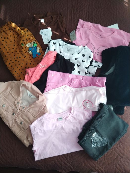 Лот за момиче р.128