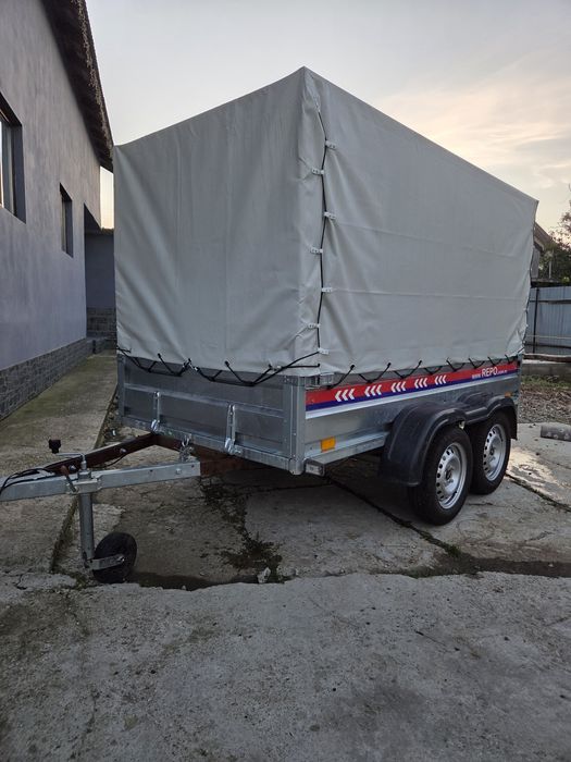 Închiriez remorca 750 kg . Punte dubla toate actele valabile.