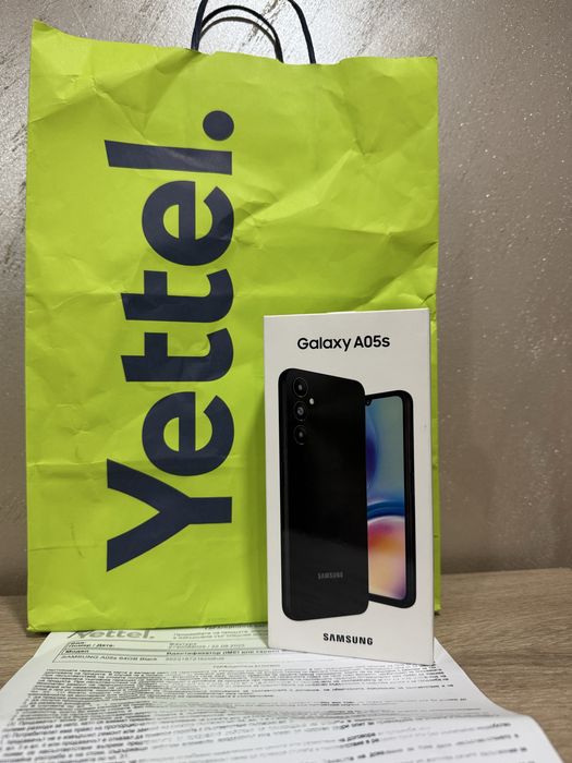 Samsung A05s |128GB| Фабрично запечатан | 36 м. гаранция Yettel|Черен