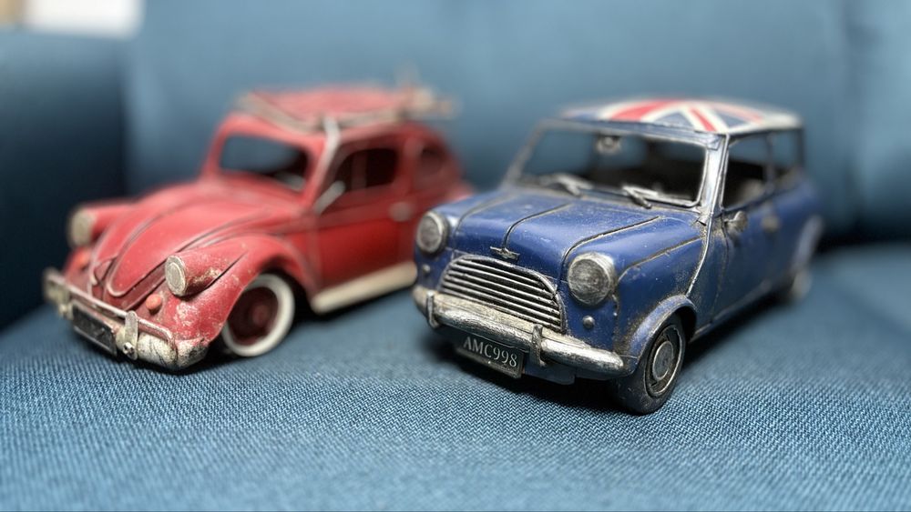 Macheta Mini Cooper VW Beetle-Detalii F Bune-Pret/Buc-Anglia-Colectie