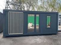 Container birou vestiar sanitar modular paza monobloc imbinate