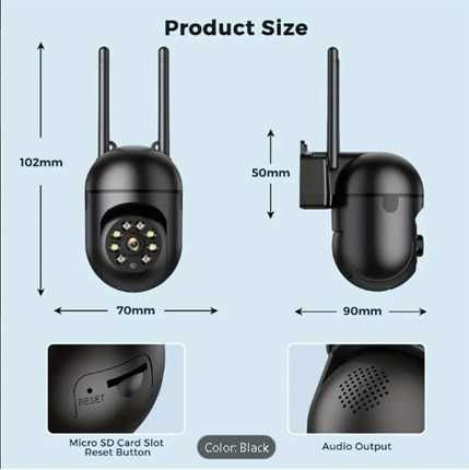 Camera videosupraveghere 4 Megapixeli