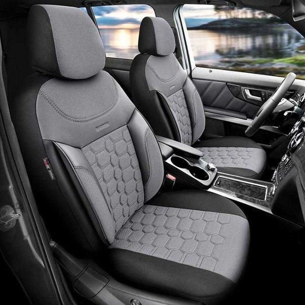 Тапицерия OTOM за седалки Carbon CRB3404 (сиво/черно)