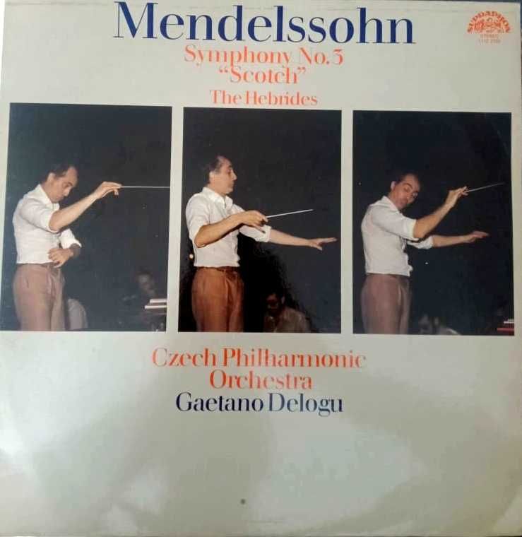 Продам виниловую пластинку Мендельсон - "Симфония №3".