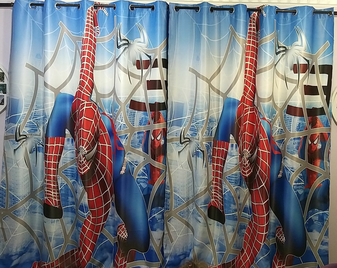 Set perdea cu draperie Spider-Man