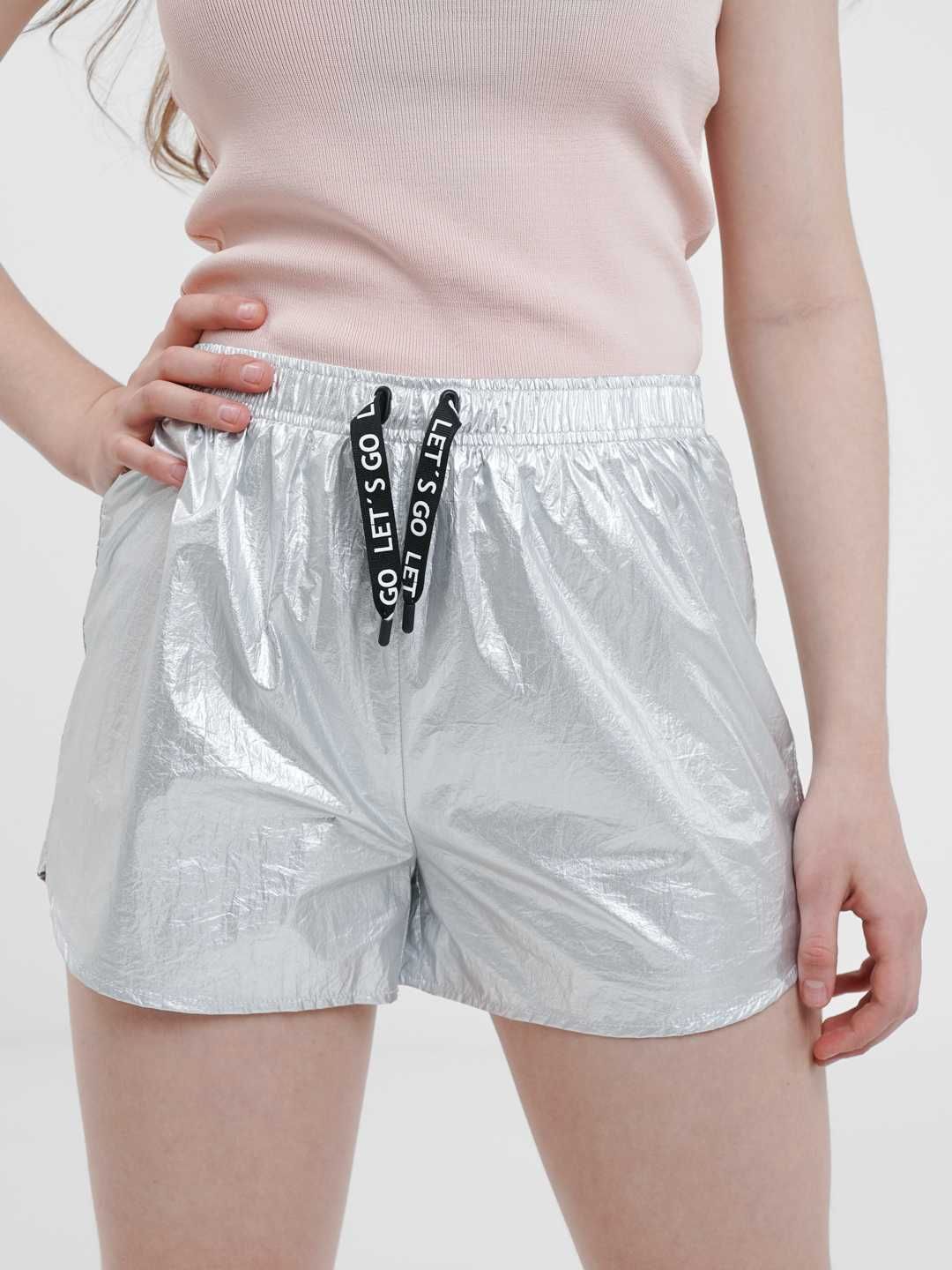 Mayoral - сребристи шорти за момиче, 152 см, 12г
