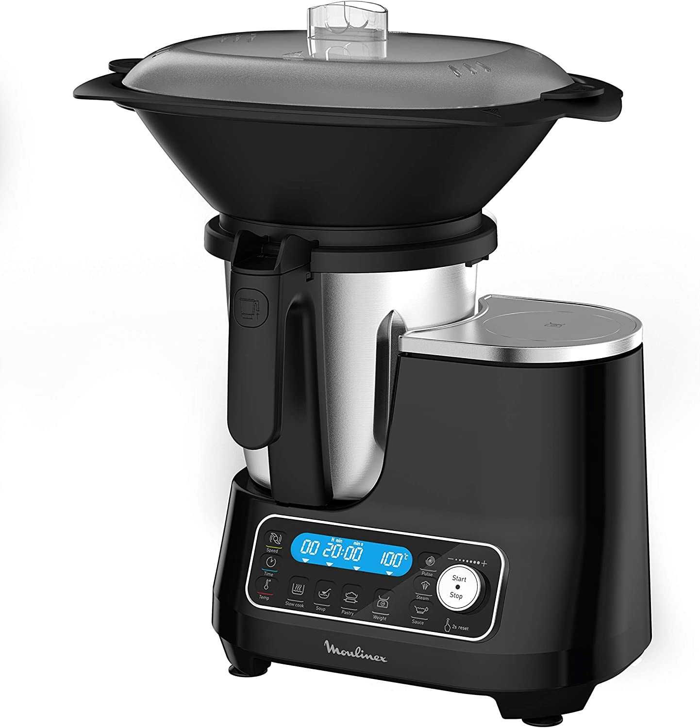 Moulinex HF4568 Click Chef Кухненски робот 28 функции 1400 W
