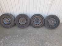Jante 5x112 16" + anvelope Audi a3 a4 a6 Golf Passat Skoda Touran
