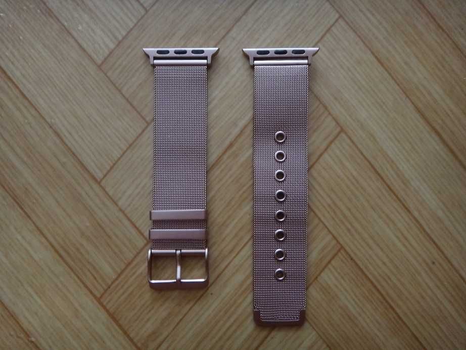 Каишка за часовник Apple iWatch тип Milanese Loop - 40mm Rose Gold