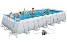 Мега скидка Intex Bestwaay 549x274x122 см каркасный бассейн