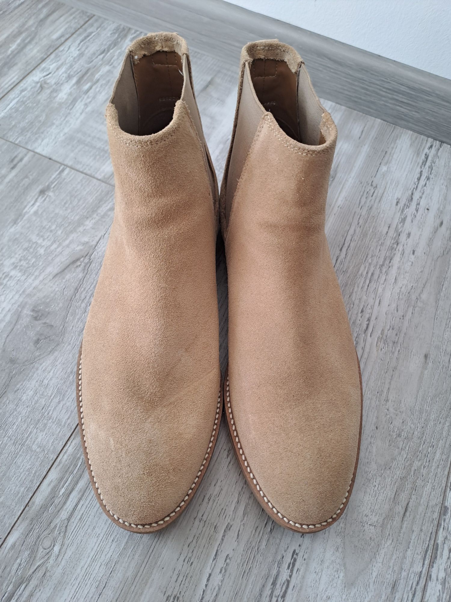 Велурени мъжки боти Zara